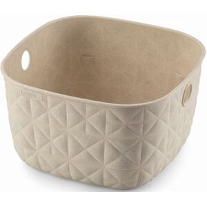 Curver SOFTEX XS 3L Panier de rangement 19,4 x 19,4 x 11,1 cm, beige 00570-Z67 - Publicité Curver SOFTEX XS 3L Panier de rangement 19,4 x 19,4 x 11,1 cm, beige 00570-Z67 - Publicité