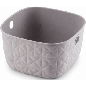 Curver SOFTEX XS 3L Panier de rangement 19,4 x 19,4 x 11,1 cm, gris 00570-Z70 - Publicité Curver SOFTEX XS 3L Panier de rangement 19,4 x 19,4 x 11,1 cm, gris 00570-Z70 - Publicité
