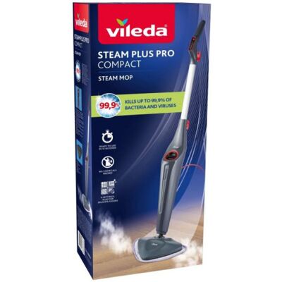 VILEDA STEAM PLUS PRO Balai vapeur 180839 - Publicité VILEDA STEAM PLUS PRO Balai vapeur 180839 - Publicité