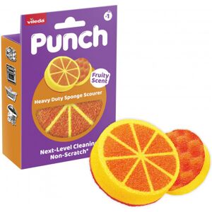 VILEDA PUNCH Orange éponge 1 pc 180758