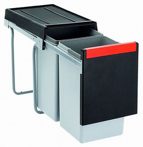 Franke POUBELLE CUBE 30 2 BACS 10/20L MANU Systemes de tri des déchets 134.0039.554