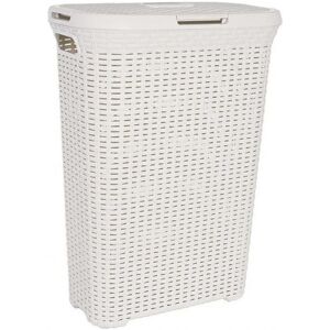 Curver STYLE 40L Coffre a linge 44,8 x 61,5 x 26,5 cm, creme 00709-885 - Publicité Curver STYLE 40L Coffre a linge 44,8 x 61,5 x 26,5 cm, creme 00709-885 - Publicité