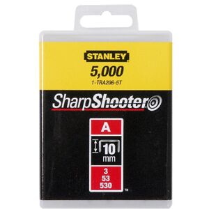 Stanley 1-TRA206-5T 10mm/3/8&quot; Agrafes Type A 5/53/530, 5000pcs