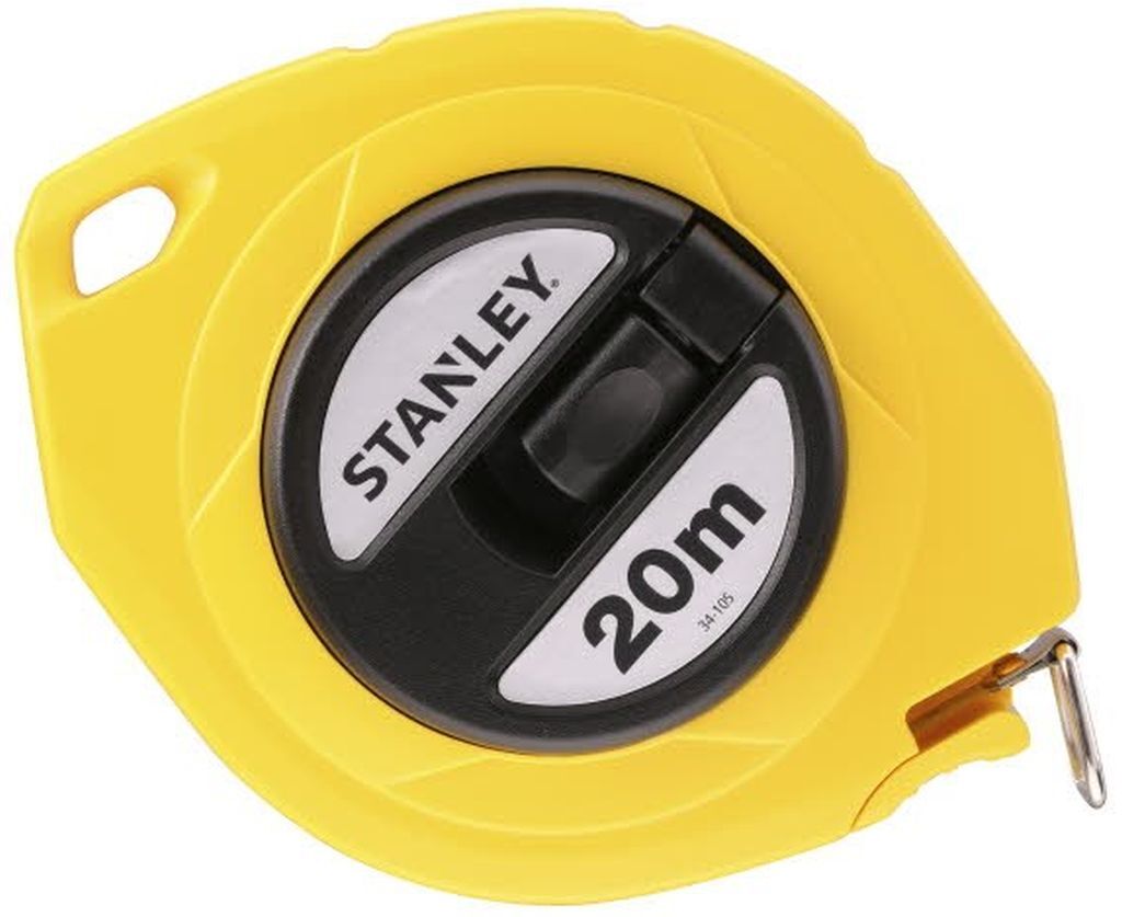 Stanley 0-34-105 Mesure longue ruban acier classe II 20m/9,5mm