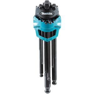 Makita B-65894 Jeu de 9 clés hexagonales a rotule