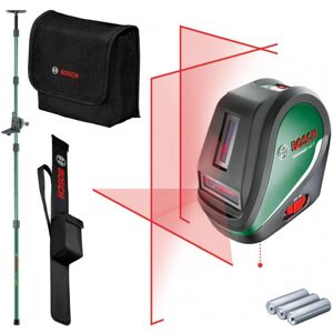 Bosch UniversalLevel 3 Laser lignes + Tige télescopique TP 320 0603663903 - Publicité Bosch UniversalLevel 3 Laser lignes + Tige télescopique TP 320 0603663903 - Publicité