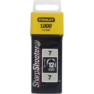Stanley 1-CT109T Agrafes cavaliers 14mm Type 7 - boite de 1000pcs - Publicité Stanley 1-CT109T Agrafes cavaliers 14mm Type 7 - boite de 1000pcs - Publicité