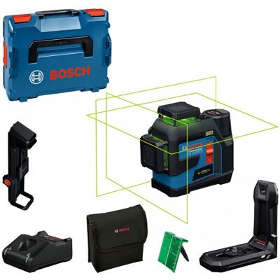 Bosch GLL 12V-100-33 CG PROFESSIONAL Laser lignes, L-BOXX 136, GBA 12V 2.0Ah 0601065401 - Publicité Bosch GLL 12V-100-33 CG PROFESSIONAL Laser lignes, L-BOXX 136, GBA 12V 2.0Ah 0601065401 - Publicité