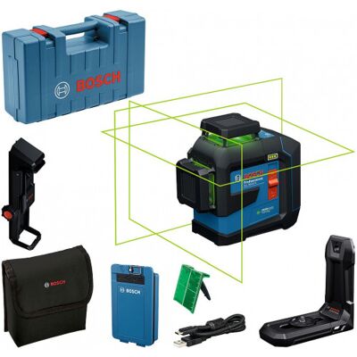 Bosch GLL 80-33 G PROFESSIONAL Laser lignes, coffret 0601065501 - Publicité Bosch GLL 80-33 G PROFESSIONAL Laser lignes, coffret 0601065501 - Publicité