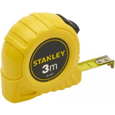 Stanley 0-30-487 Metre-ruban 3m/12,7mm - Publicité Stanley 0-30-487 Metre-ruban 3m/12,7mm - Publicité