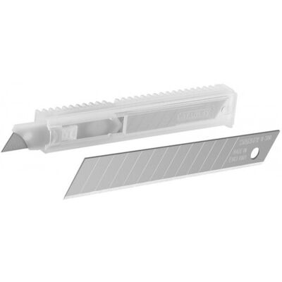 Stanley 0-11-300 Lames de cutter 9mm, 10 pcs - Publicité Stanley 0-11-300 Lames de cutter 9mm, 10 pcs - Publicité