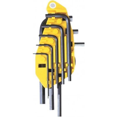 Stanley 0-69-252 Jeu de 8 clés hexagonales mâles en pouces (1/16"-1/4") - Publicité Stanley 0-69-252 Jeu de 8 clés hexagonales mâles en pouces (1/16"-1/4") - Publicité