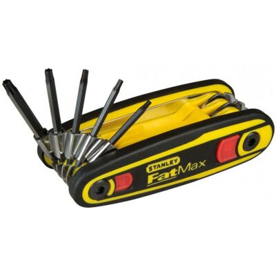 Stanley 0-97-553 FatMax Jeu de clés hexagonales Torx a verrouillage (T9-T30) - Publicité Stanley 0-97-553 FatMax Jeu de clés hexagonales Torx a verrouillage (T9-T30) - Publicité