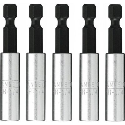 Stanley 1-68-732 Porte-embout magnétique 1/4" 60mm, 5pcs - Publicité Stanley 1-68-732 Porte-embout magnétique 1/4" 60mm, 5pcs - Publicité