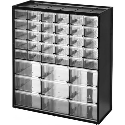 Stanley 1-93-981 Casier de Rangement - 39 compartiments - Publicité Stanley 1-93-981 Casier de Rangement - 39 compartiments - Publicité