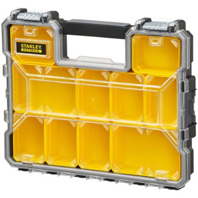 Stanley 1-97-517 FatMax Organiseur professionnel plateau, 10 compartiments - Publicité Stanley 1-97-517 FatMax Organiseur professionnel plateau, 10 compartiments - Publicité