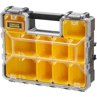 Stanley 1-97-521 FatMax Organiseur professionnel profond, 10 compartiments - Publicité Stanley 1-97-521 FatMax Organiseur professionnel profond, 10 compartiments - Publicité