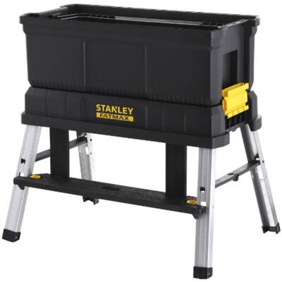 Stanley FMST81083-1 FatMax Boîte a outils avec marchepied - Publicité Stanley FMST81083-1 FatMax Boîte a outils avec marchepied - Publicité