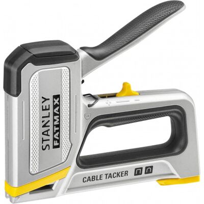 Stanley FMHT70100-0 FatMax Agrafeuse aluminium travaux légers spéciale câbles - Publicité Stanley FMHT70100-0 FatMax Agrafeuse aluminium travaux légers spéciale câbles - Publicité