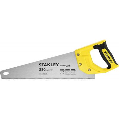 Stanley STHT20366-1 Sharpcut Scie égoine 7TPI x 380mm - Publicité Stanley STHT20366-1 Sharpcut Scie égoine 7TPI x 380mm - Publicité