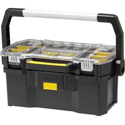 Stanley STST1-70317 19" Boîte a outils avec organiseur - Publicité Stanley STST1-70317 19" Boîte a outils avec organiseur - Publicité