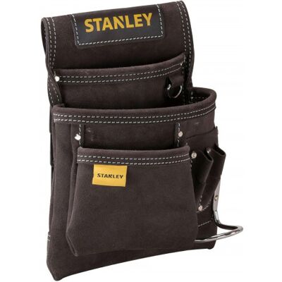 Stanley STST1-80114 Porte-outils et porte-marteau en cuir simple - Publicité Stanley STST1-80114 Porte-outils et porte-marteau en cuir simple - Publicité