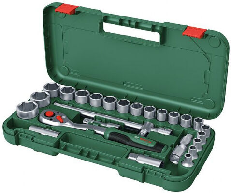 Bosch Set 25 pieces avec cliquet 1/2" 1600A02Z9F