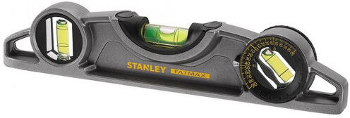 Stanley 0-43-609 FatMax Pro Torpedo Niveau 25cm, aluminium, magnetique