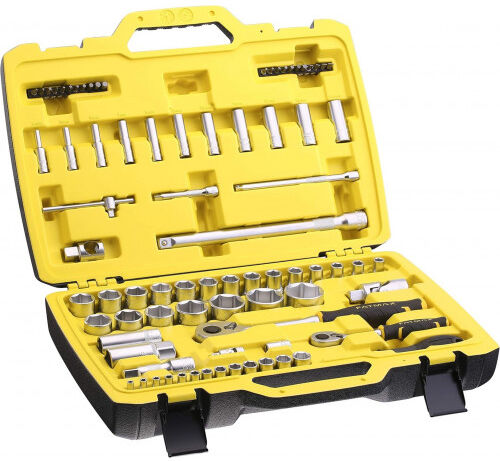 Stanley FMMT82826-1 FatMax Coffret de douilles 1/4" + 1/2" - jeu de 81 pcs