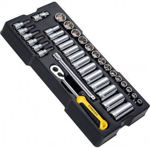 Stanley STMT1-74174 Douilles/accessoires 3/8" 36 pieces - TransModul