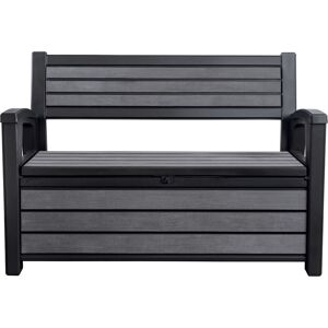 KETER HUDSON STORAGE BENCH 227L Banc de rangement, graphite 17204490