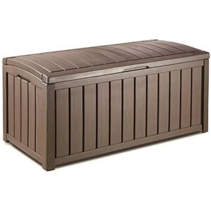 KETER GLENWOOD 390L Coffre de rangement 128 x 65 x 61 cm, marron 17193522