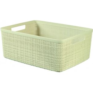 Curver JUTE M 12L Paniere recyclée 36 x 28 x 15 cm, beige 01905-885 - Publicité Curver JUTE M 12L Paniere recyclée 36 x 28 x 15 cm, beige 01905-885 - Publicité