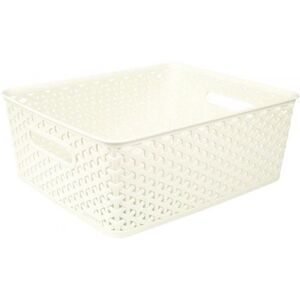 Curver MY STYLE M 13L Boite de rangement 35,5 x 29,6 x 13,3 cm creme 03611-885 - Publicité Curver MY STYLE M 13L Boite de rangement 35,5 x 29,6 x 13,3 cm creme 03611-885 - Publicité