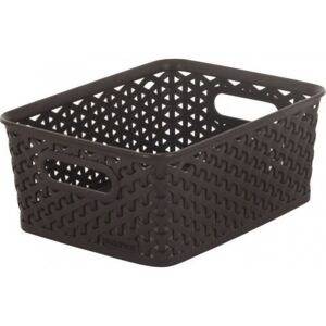 Curver MY STYLE S 4L Boite de rangement 25,5 x 19,6 x 10,2 cm marron 03610-210 - Publicité Curver MY STYLE S 4L Boite de rangement 25,5 x 19,6 x 10,2 cm marron 03610-210 - Publicité