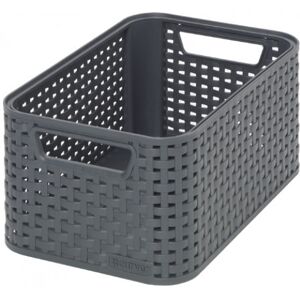 Curver STYLE S Boite de rangement 28,5 x 13 x 19,4 cm gris foncé 03614-308 - Publicité Curver STYLE S Boite de rangement 28,5 x 13 x 19,4 cm gris foncé 03614-308 - Publicité