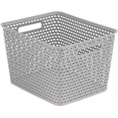 Curver YOUR STYLE L 18L Boite de rangement 35 x 30 x 22 cm gris 04756-099 - Publicité Curver YOUR STYLE L 18L Boite de rangement 35 x 30 x 22 cm gris 04756-099 - Publicité