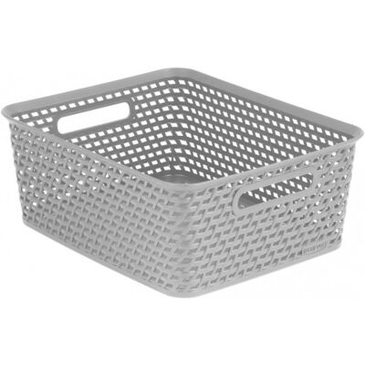 Curver YOUR STYLE M 11L Boite de rangement 35 x 30 x 13 cm gris 04757-099 - Publicité Curver YOUR STYLE M 11L Boite de rangement 35 x 30 x 13 cm gris 04757-099 - Publicité