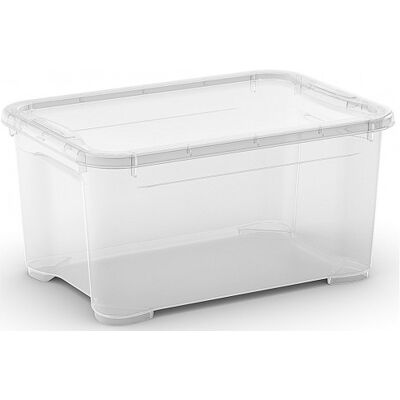 Curver T BOX XS Boîte de rangement 26,5 x 38 x 19 cm transparent 00695-001 - Publicité Curver T BOX XS Boîte de rangement 26,5 x 38 x 19 cm transparent 00695-001 - Publicité