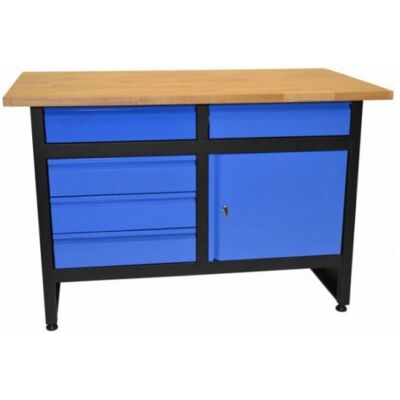 GÜDE Etabli GW 5/1 - 120 x 60 cm - 1 porte - 5 tiroirs 40473 - Publicité GÜDE Etabli GW 5/1 - 120 x 60 cm - 1 porte - 5 tiroirs 40473 - Publicité