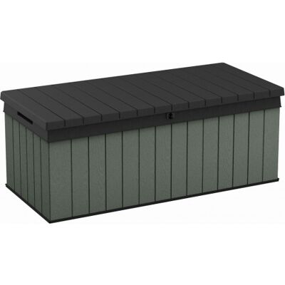 KETER DARWIN 380L Coffre de rangement 142,5 x 65,3 x 54,5 cm, vert 17211691 - Publicité KETER DARWIN 380L Coffre de rangement 142,5 x 65,3 x 54,5 cm, vert 17211691 - Publicité