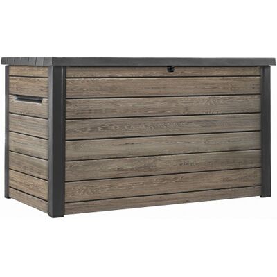 KETER DECO 870L Coffre de jardin, 147 x 83 x 86 cm, ashwood 17213847 - Publicité KETER DECO 870L Coffre de jardin, 147 x 83 x 86 cm, ashwood 17213847 - Publicité