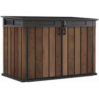 KETER SIGNATURE 2020L Coffre de jardin, 190 x 109 x 132,5 cm, walnut 17213179 - Publicité KETER SIGNATURE 2020L Coffre de jardin, 190 x 109 x 132,5 cm, walnut 17213179 - Publicité