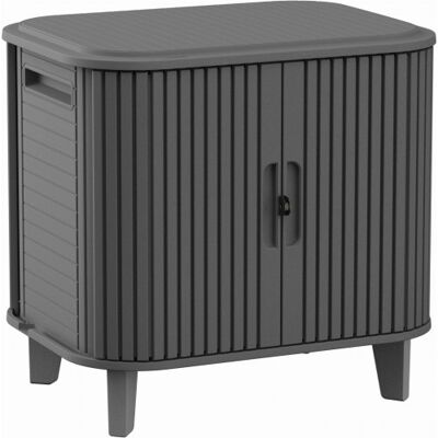 KETER VELO 113L Table de jardin avec rangement 62,4 x 47 x 59,3 cm, graphite 17214470 - Publicité KETER VELO 113L Table de jardin avec rangement 62,4 x 47 x 59,3 cm, graphite 17214470 - Publicité