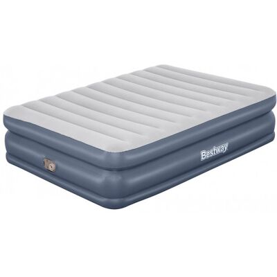 BESTWAY Lit gonflable 2 places Tritech QuadComfort avec pompe, 203 x 152 x 51 cm 67925 - Publicité BESTWAY Lit gonflable 2 places Tritech QuadComfort avec pompe, 203 x 152 x 51 cm 67925 - Publicité