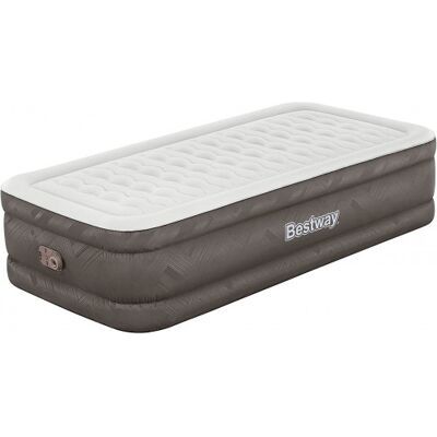 BESTWAY Fortech Lit gonflable double avec pompe intégrée, 191 x 97 x 46 cm 69048 - Publicité BESTWAY Fortech Lit gonflable double avec pompe intégrée, 191 x 97 x 46 cm 69048 - Publicité