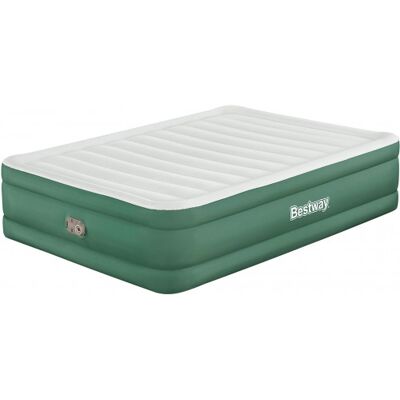 BESTWAY Toughlite Queen Matelas gonflable avec pompe intégrée, 203 x 152 x 46 cm 69646 - Publicité BESTWAY Toughlite Queen Matelas gonflable avec pompe intégrée, 203 x 152 x 46 cm 69646 - Publicité