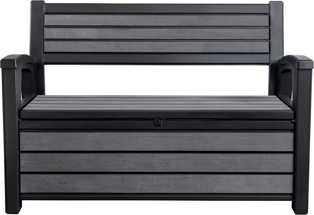 KETER HUDSON STORAGE BENCH 227L Banc de rangement, graphite 17204490