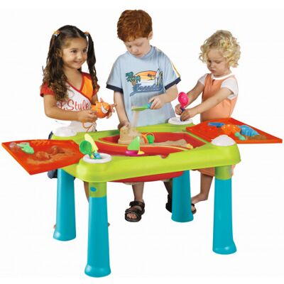KETER CREATIVE FUN TABLE Table de jeu, turquoise/rouge 17184058 - Publicité KETER CREATIVE FUN TABLE Table de jeu, turquoise/rouge 17184058 - Publicité