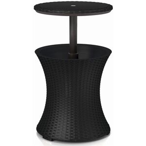 KETER COOL BAR ROTIN Table de cocktail, anthracite 17194548